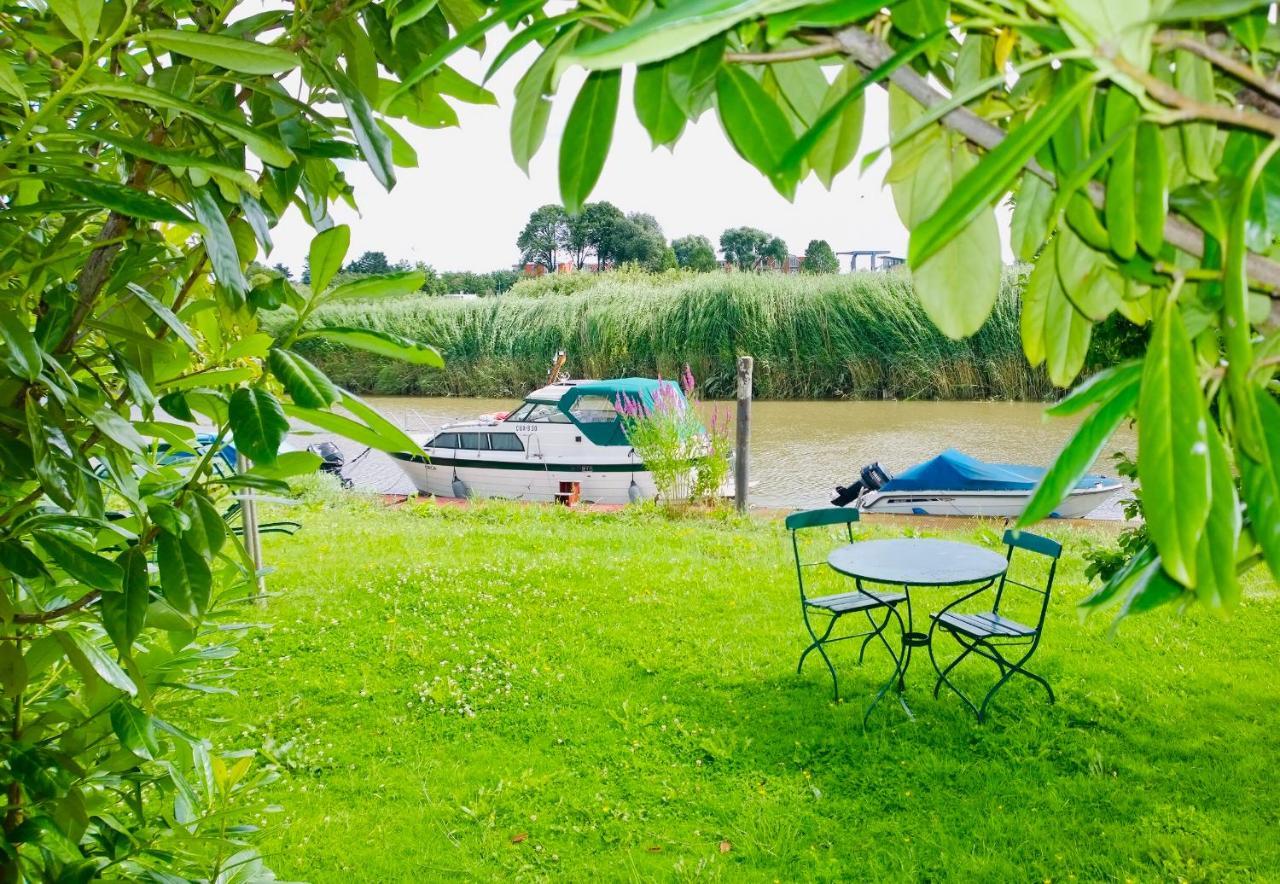 Fewo Blankenese Im Haus Luehegarten Gruenendeich Экстерьер фото