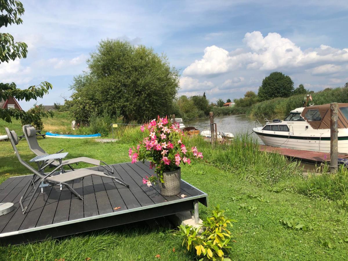 Fewo Blankenese Im Haus Luehegarten Gruenendeich Экстерьер фото